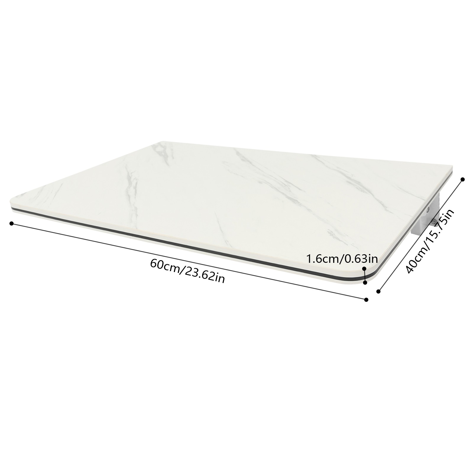 Wall Mount Folding Table Foldable Desk Study Work Bench For Office Bedroom Dorm