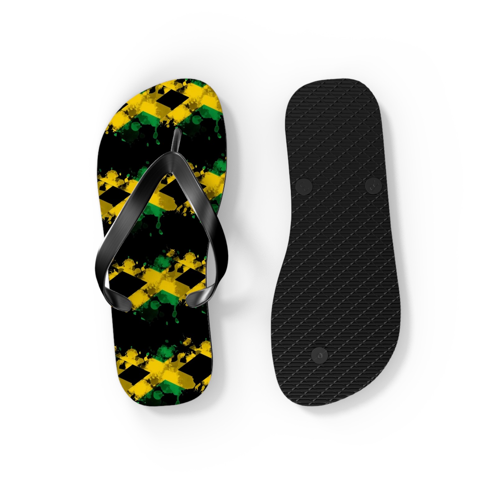 Jamaica All Over Print Summer Wear Flip Flops