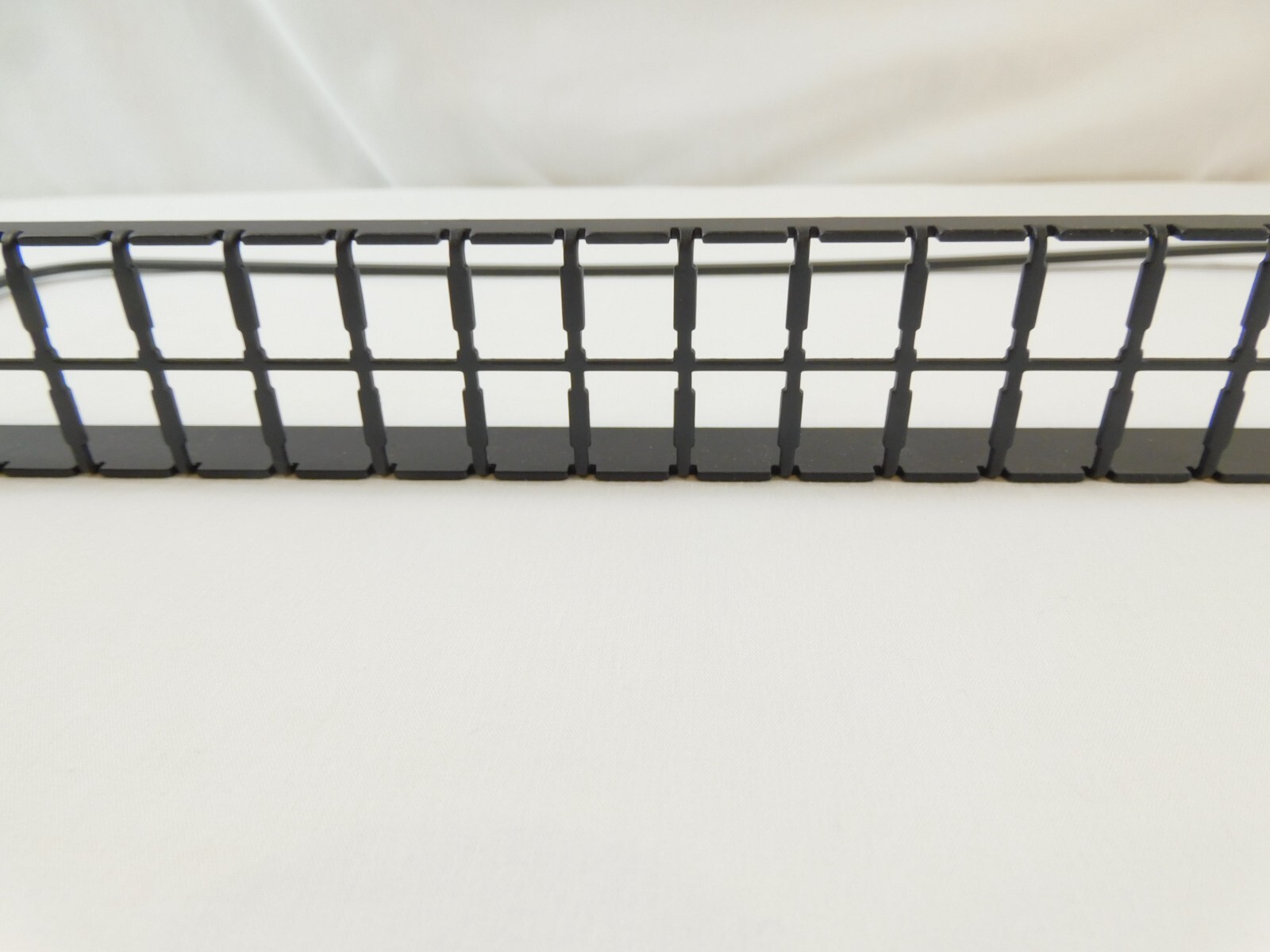 PHDHJU48 High Density HDJ 48 Port Unloaded Flat Patch Panel 1RU Black Ortronics