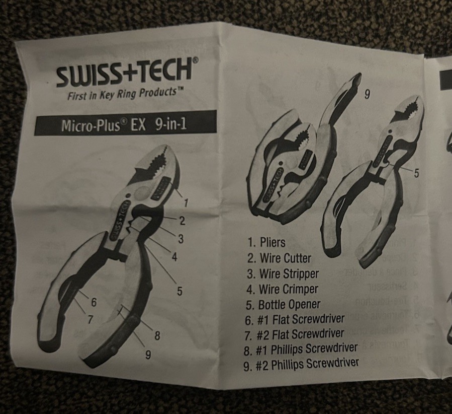 Swiss tech 5 tool set lot with tins