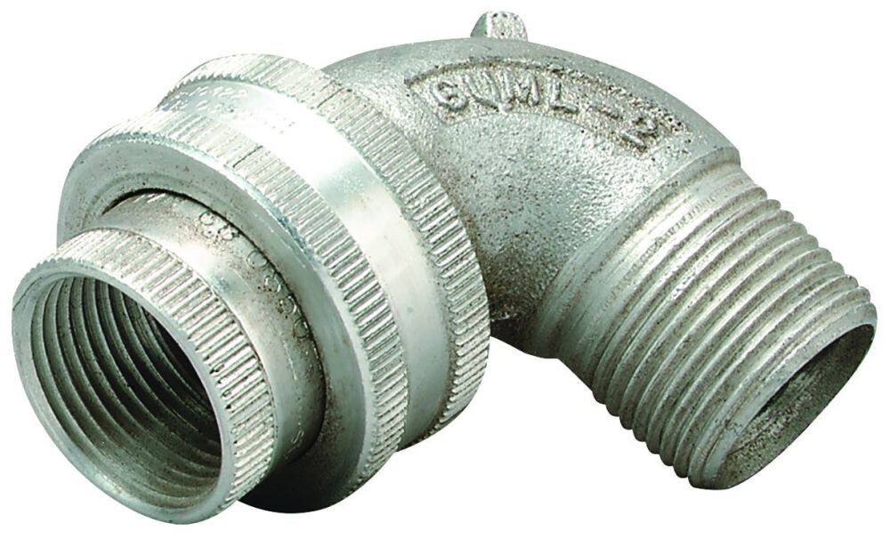Killark GUML-2, Exp Proof Conduit Elbow Union, 3/4In Alum. 90Deg. Union, 1 PC