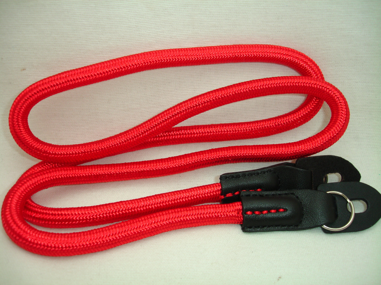 ROPE camera neck strap , with lug rings , RED,  Shoulder Sling Strap
