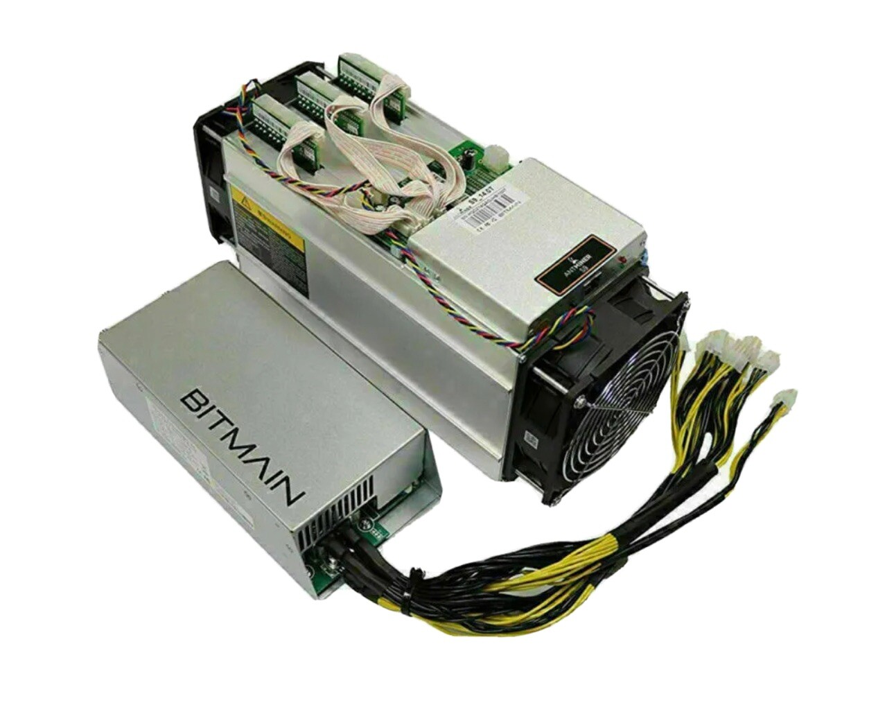 Antminer S9j 14.5 TH Bitcoin Miner w PSU 2400w 220V UPGRADED FIRMWARE UP to 20TH