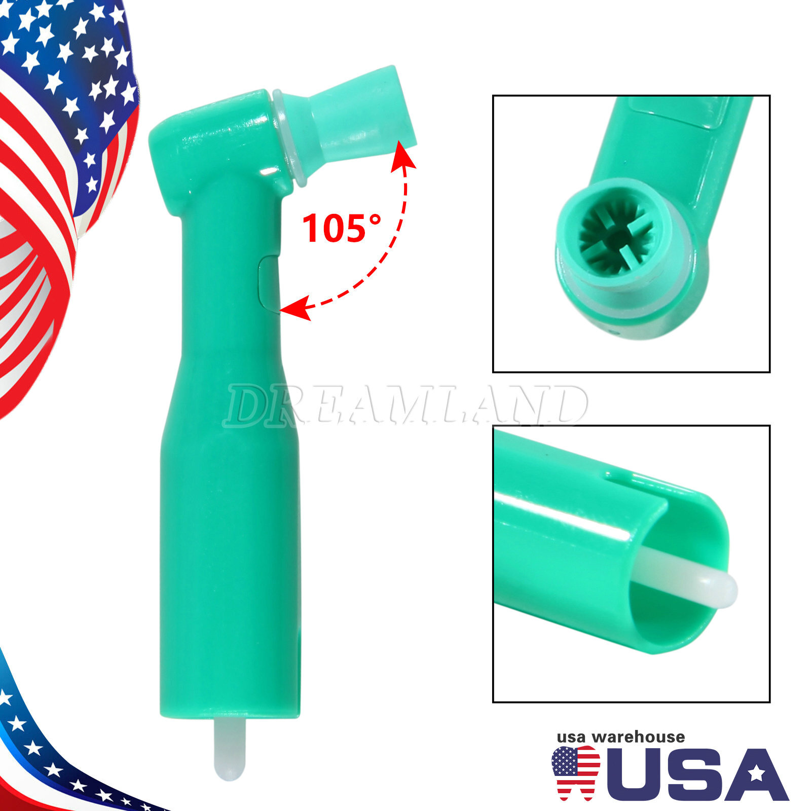 Dental Disposable Prophy Angles 105° Soft Cup Latex Free 500pcs
