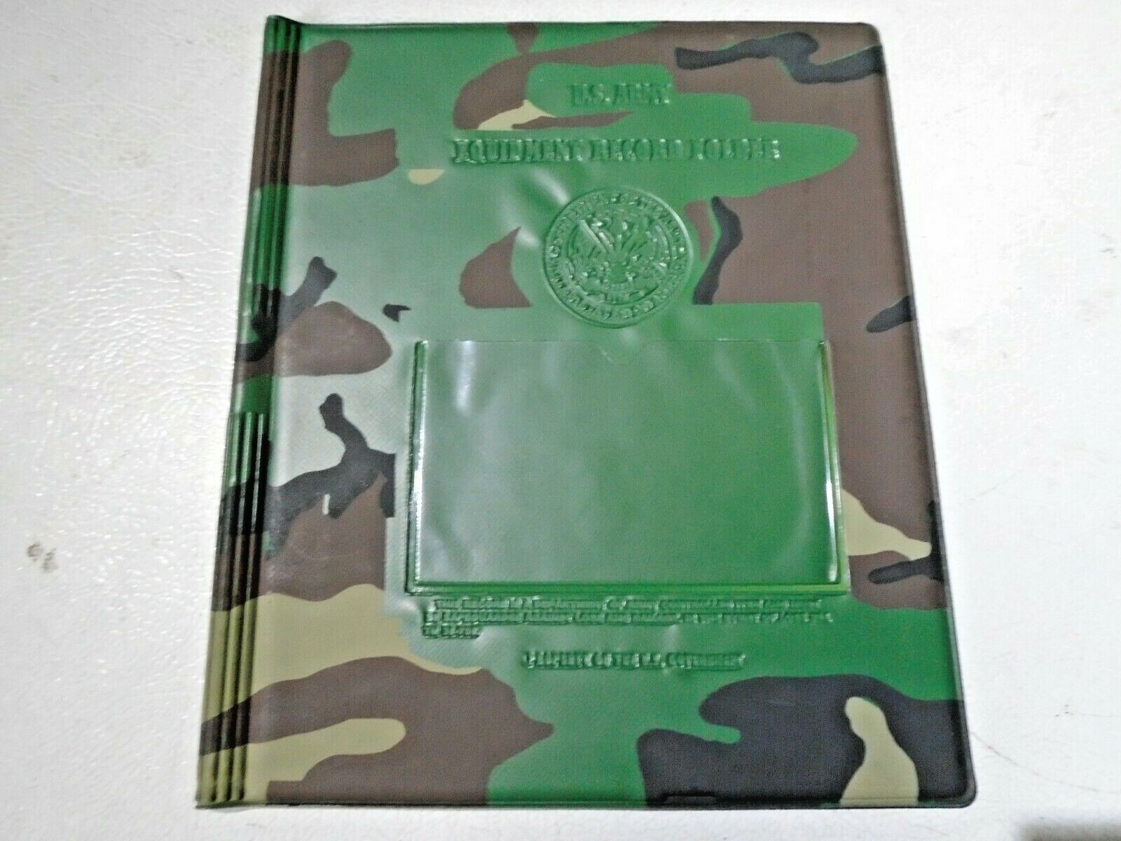 US ARMY Woodland Camo Equipment Record Vinyl Folder
