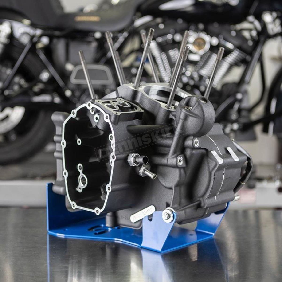 S&S Cycle Blue Engine Stand - 530-0068