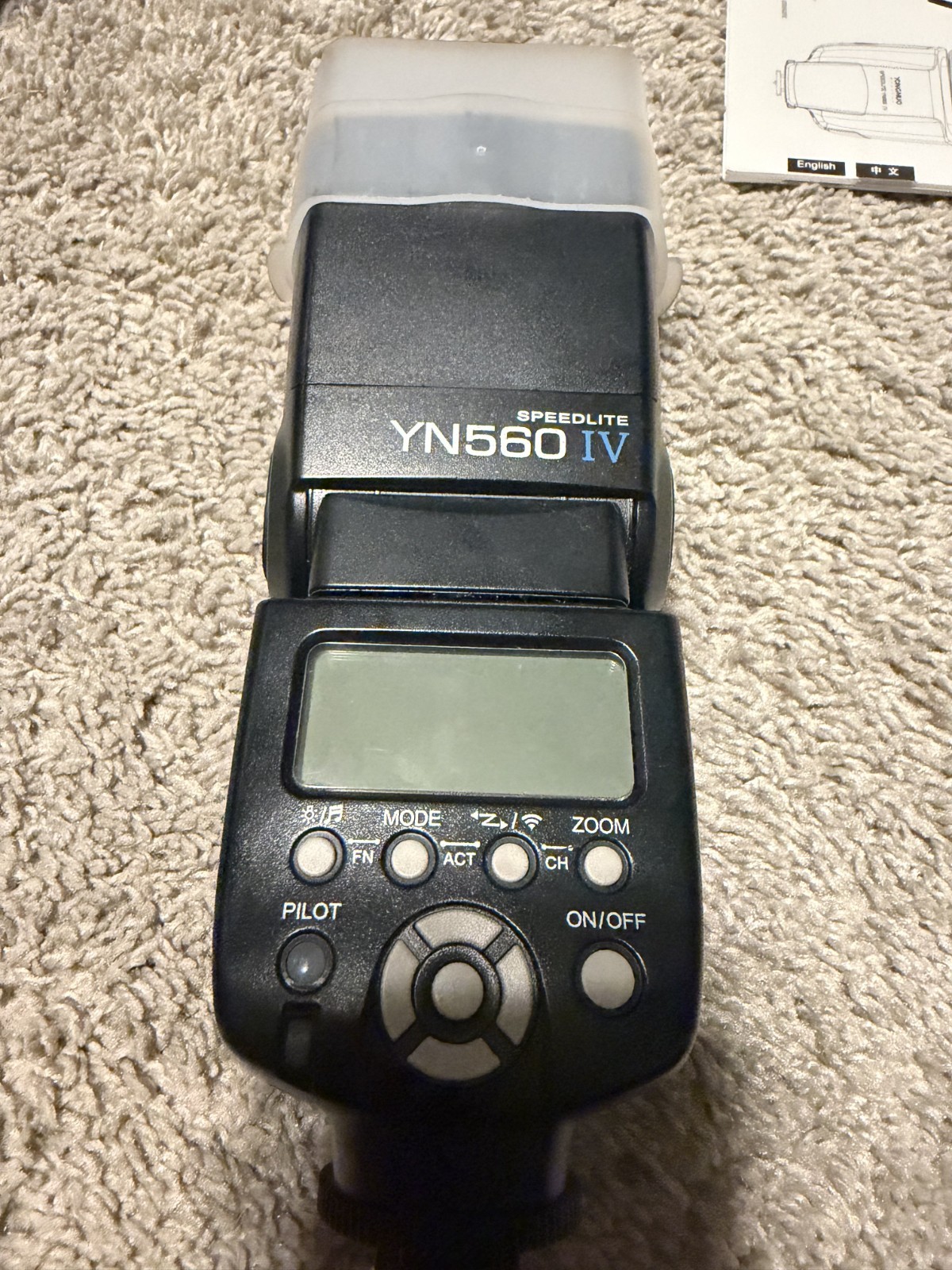 Yongnuo YN560-IV Speedlite Wireless Camera Flash