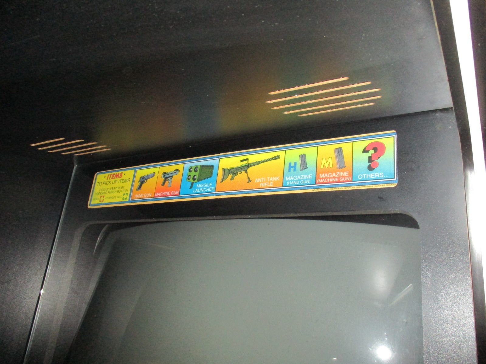 DIE HARD ARCADE by SEGA 1996 full size In Good Condition