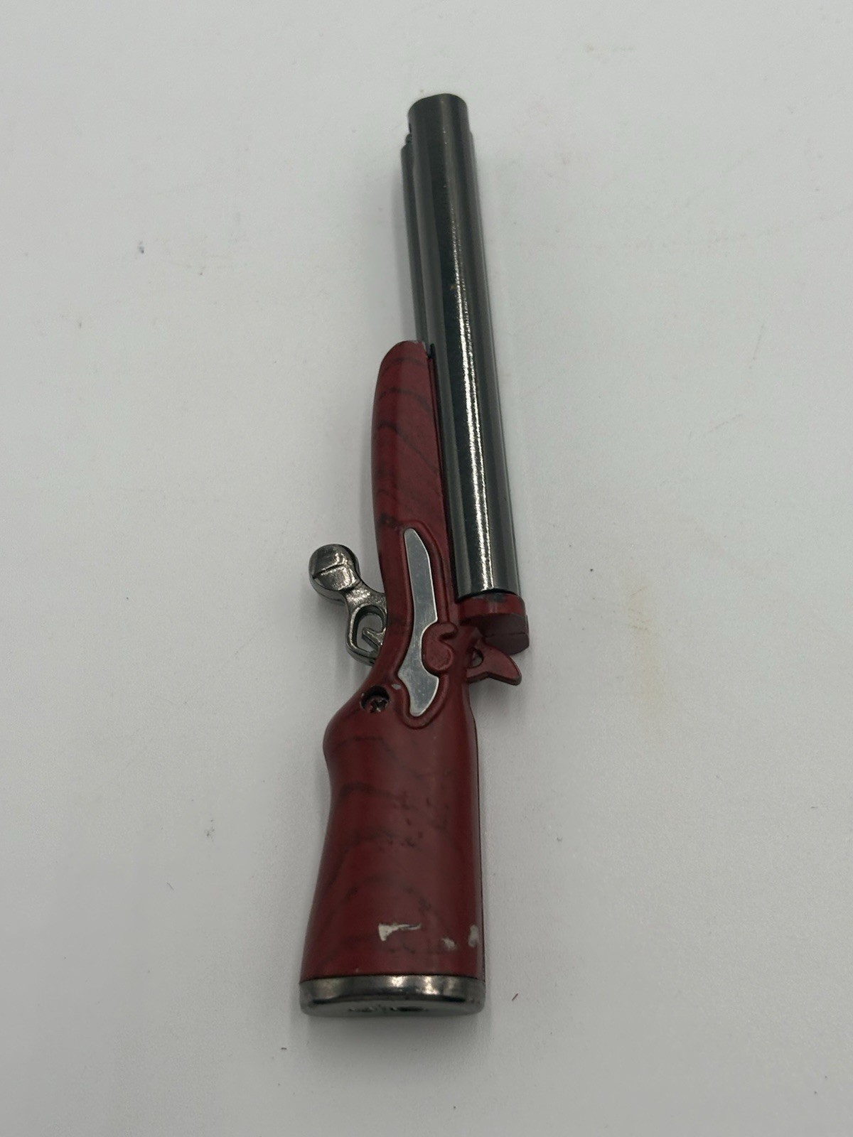 Vtg Lighter Double Barrel Shotgun