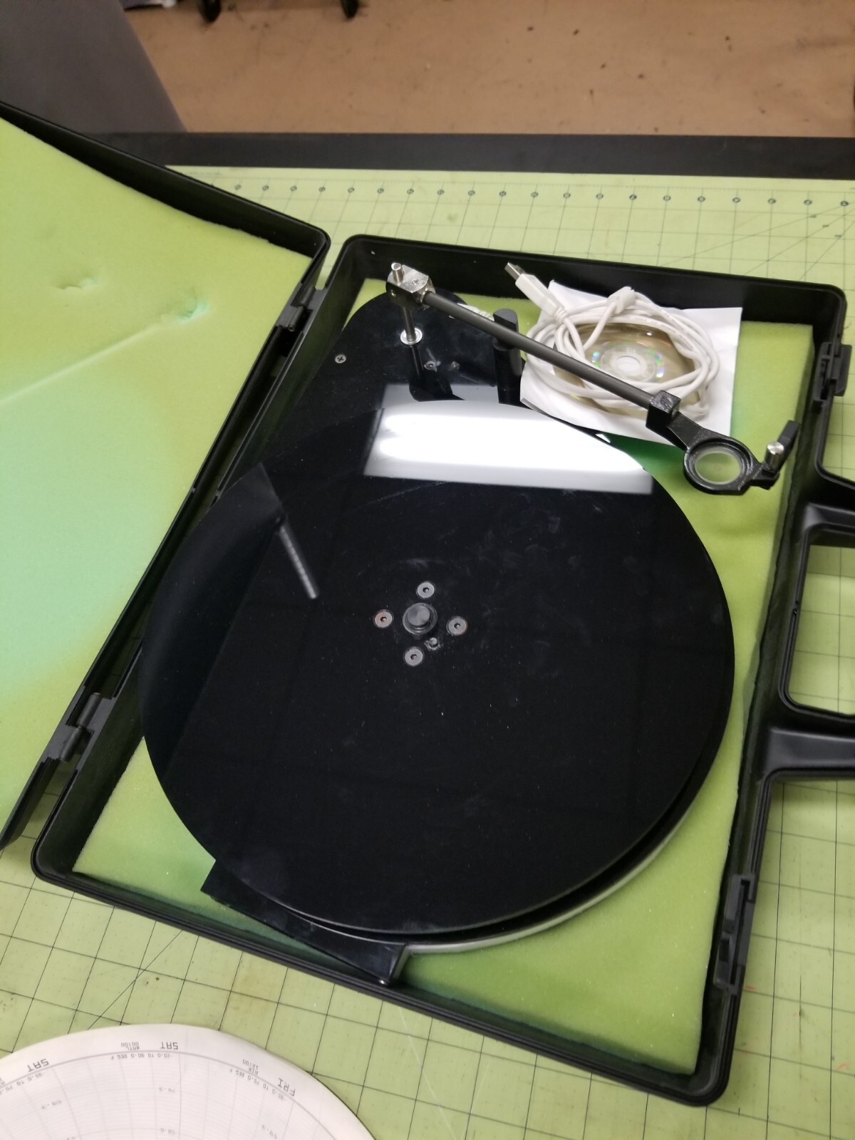 Circular Chart Recorder Reader Absolute accuracy Model 3100 NIB