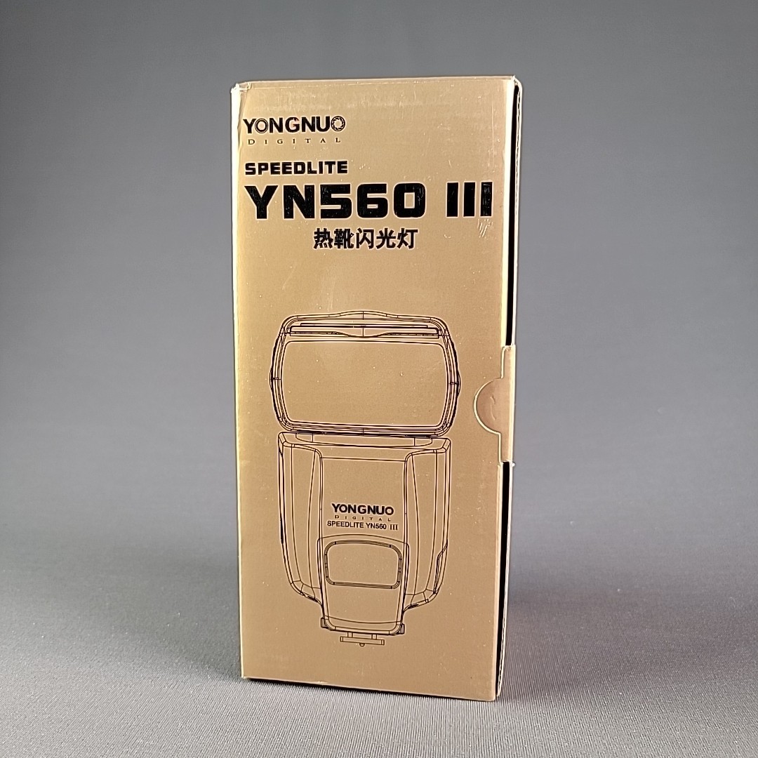 Yongnuo YN560-III Speedlight Wireless Flash- never used- this was a backup flash