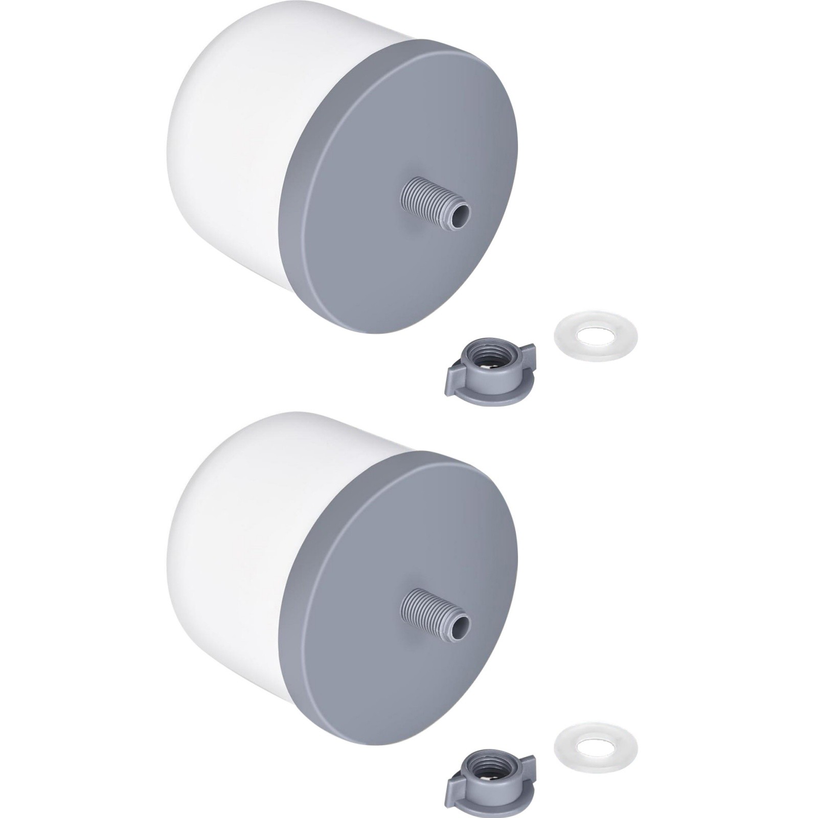 Gravity Water Filter Replacement Ceramic Dome 2 Pack 0.3 Micron for Sediment