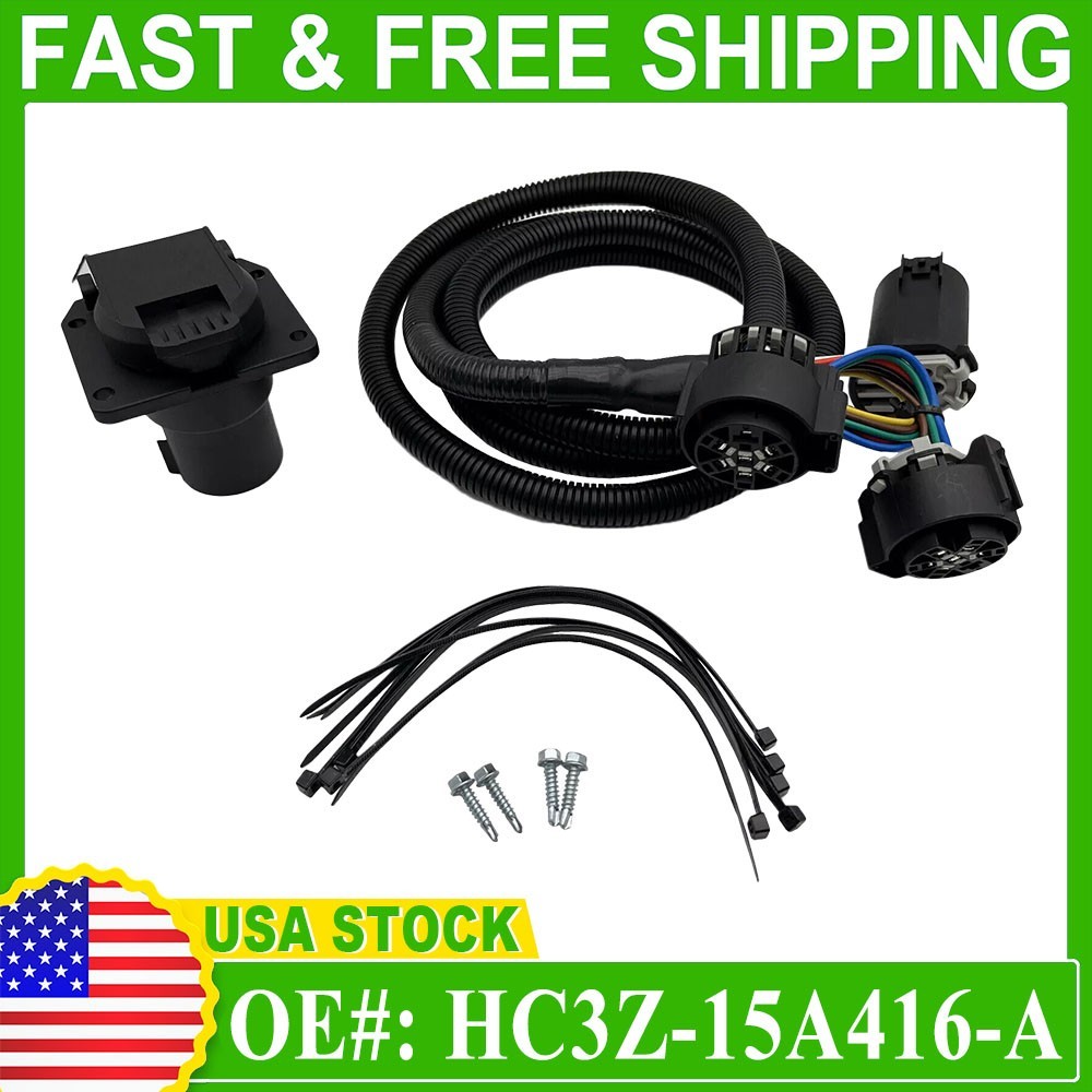 For Ford HC3Z-15A416-A In Bed Trailer Wiring Harness 17-22 Super Duty F250-550✨