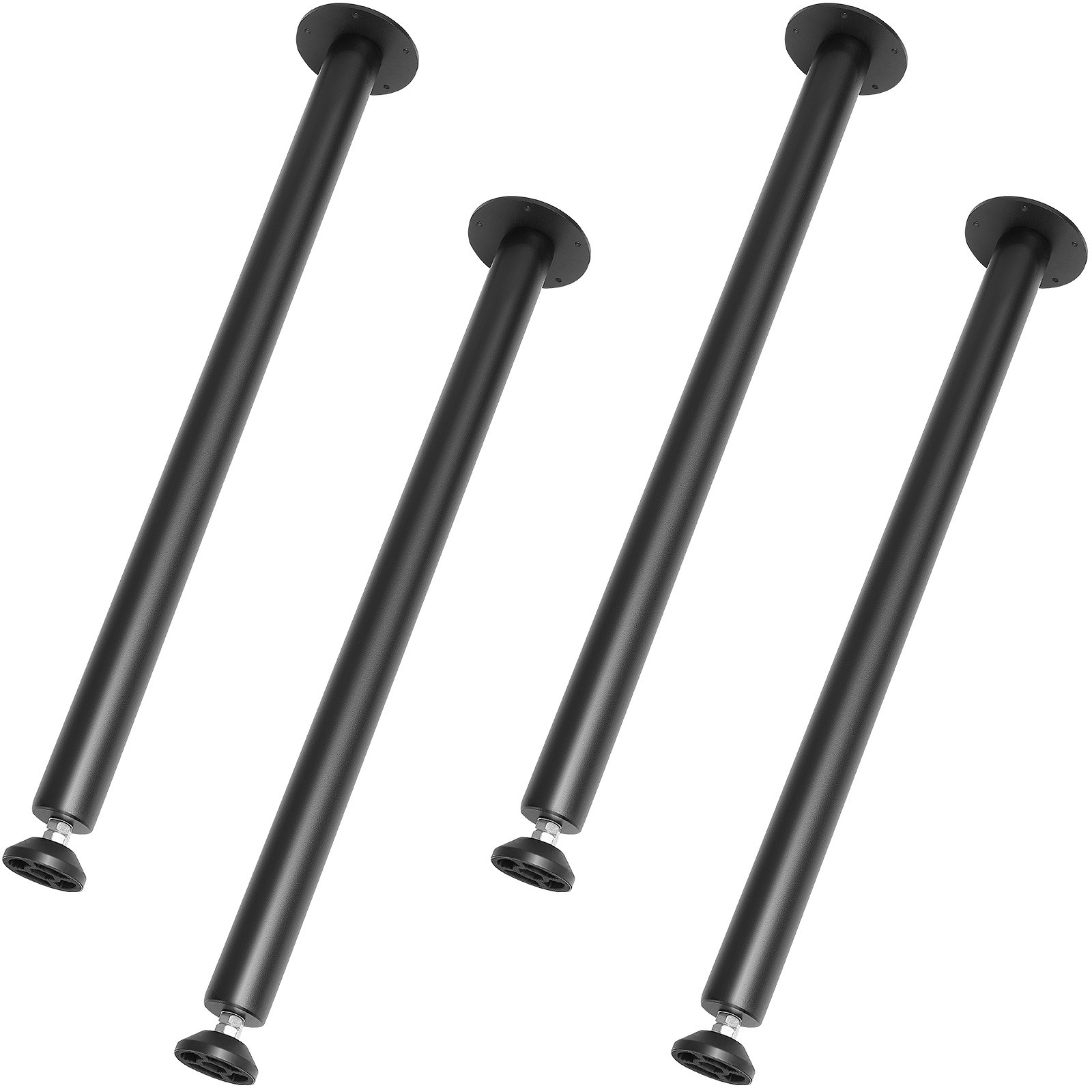 30"Adjustable Desk Legs, Reinforced Steel Office Table Furniture legs Set of 4