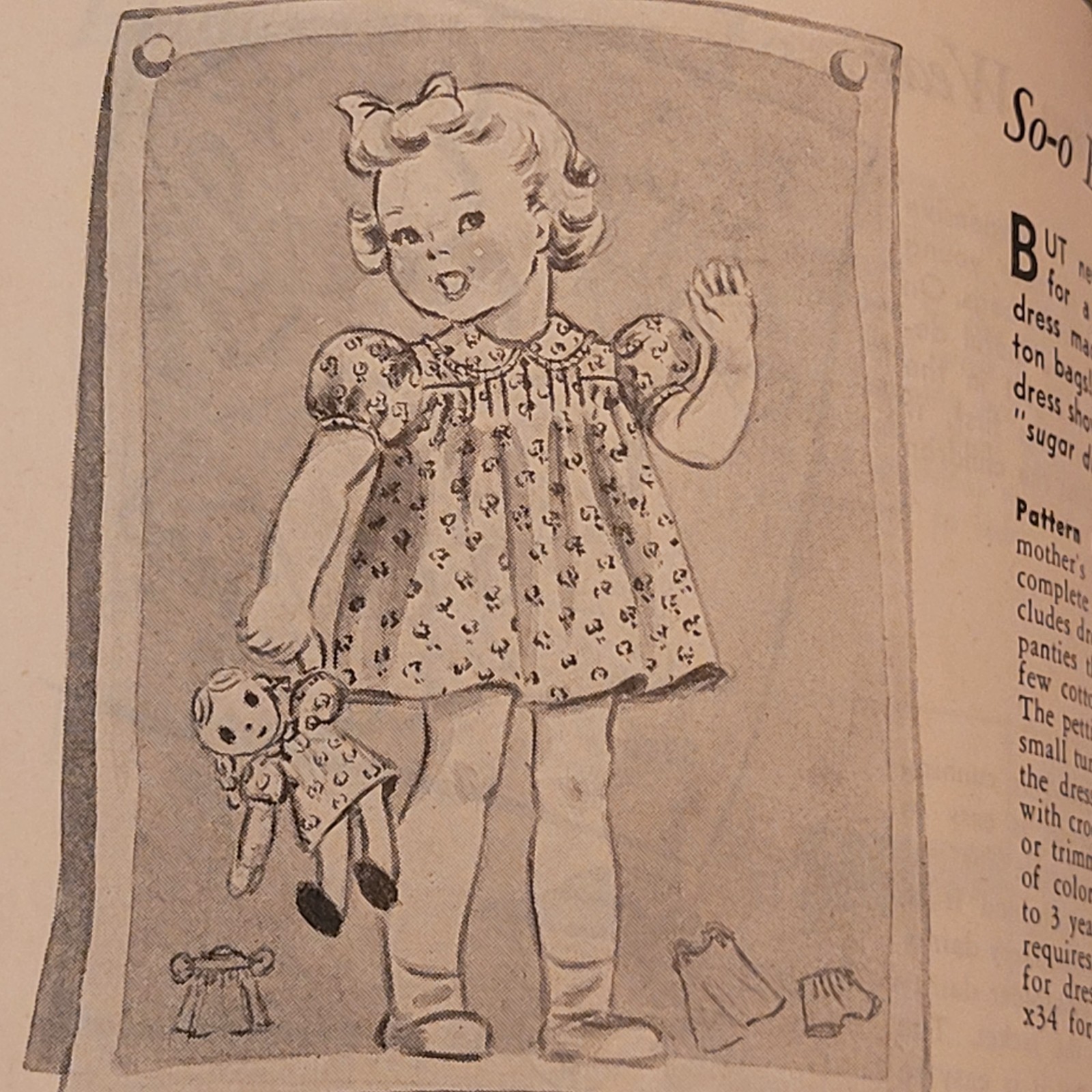 VTG Mail Order M.O. Sewing Patterns 1940s Bag Magic