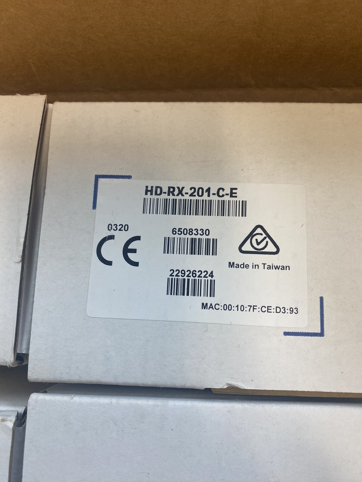 Crestron HD-RX-201-C-E HDMI CATx Multiformat Switch and Receiver Factory Sealed