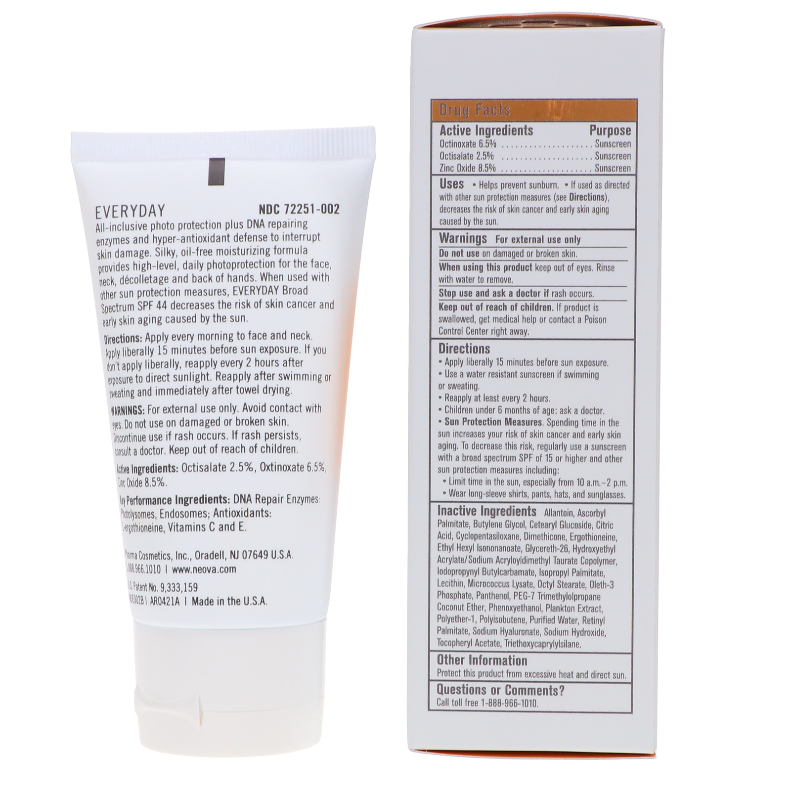 Neova DNA Damage Control Everyday SPF 44 2.5 oz