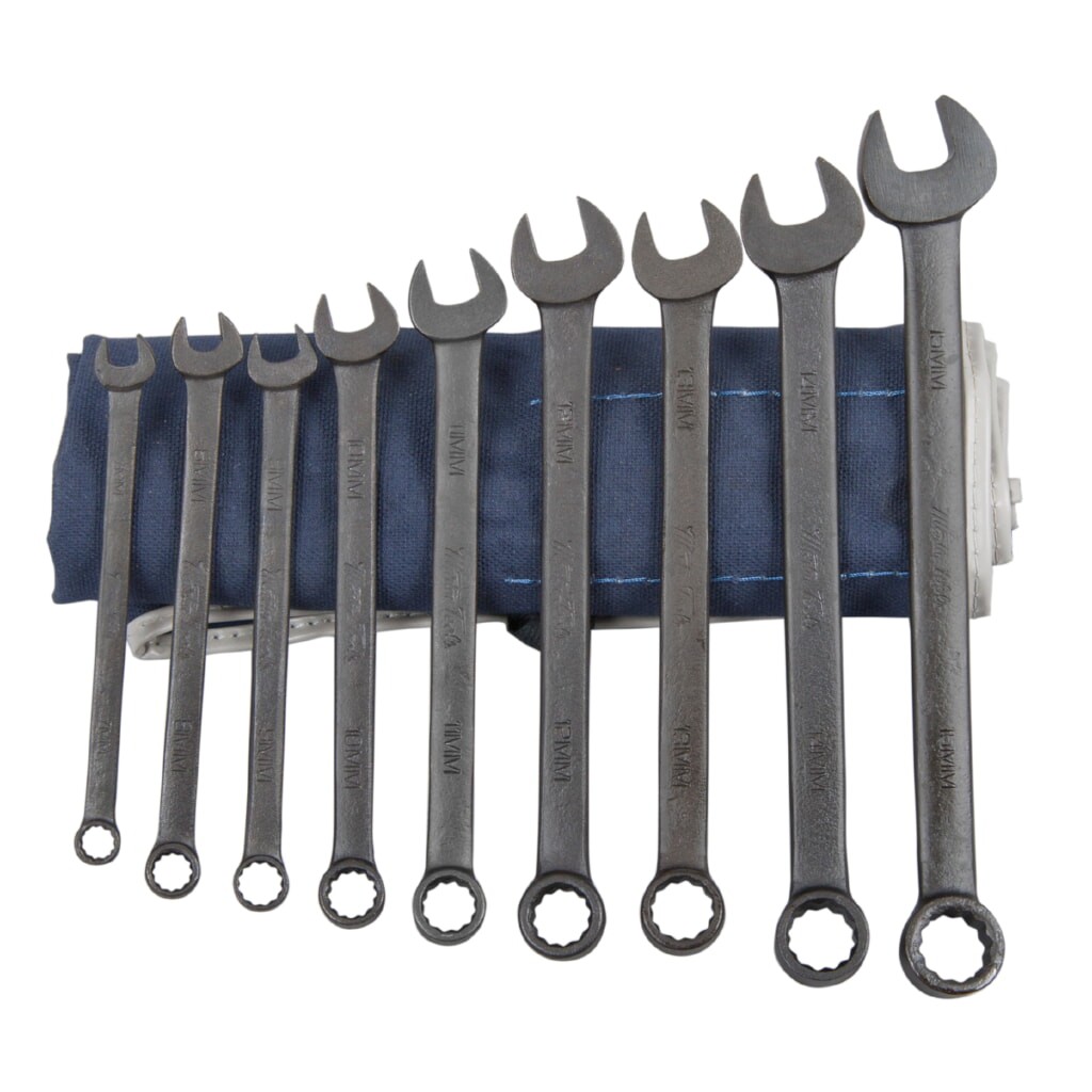 Martin CB9KM 7–15mm Industrial Black Combination Wrench Set