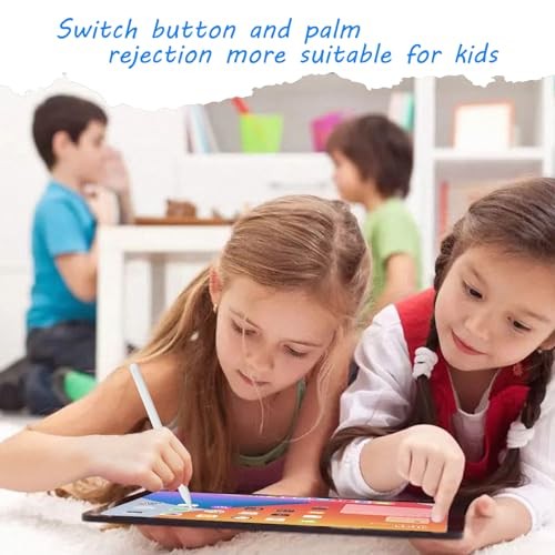 Stylus Pen for iPad 11th&10th Generation, Pen with Pencil Holder,Palm White