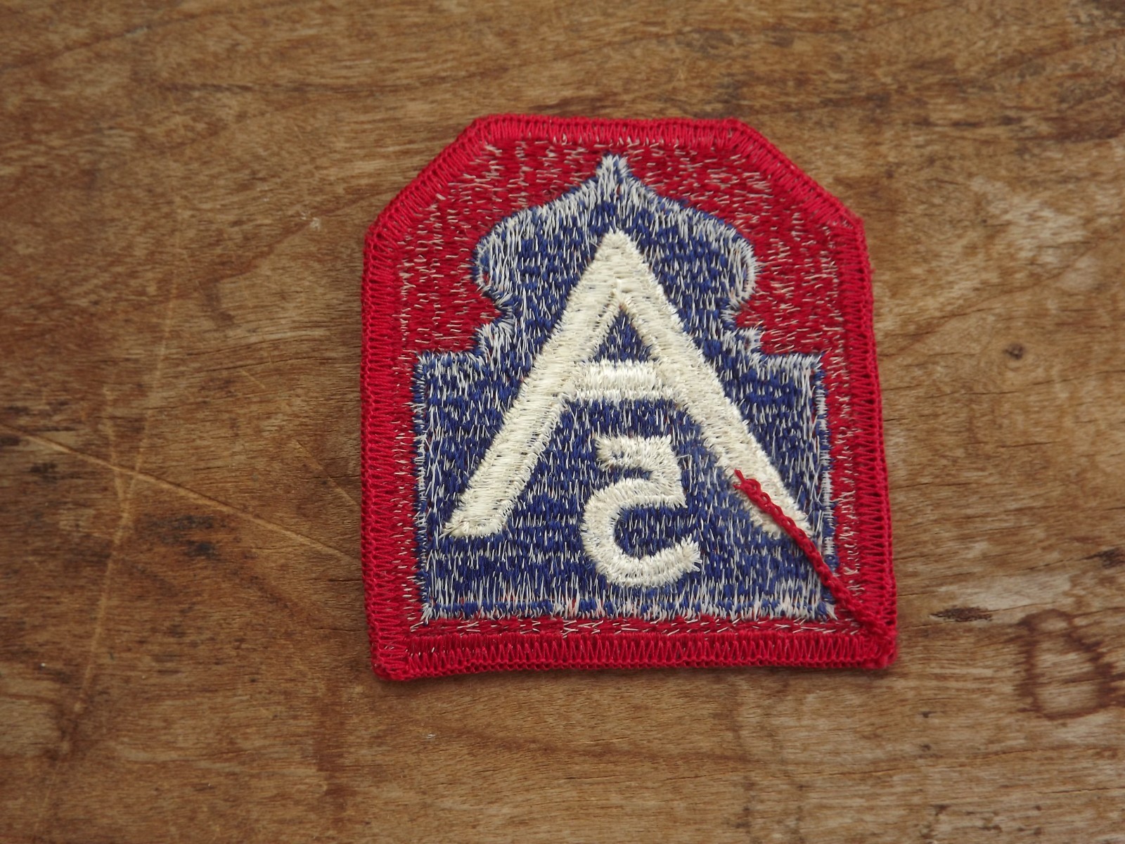 5th Army Patch, Merrowed Edge - INV# C1743