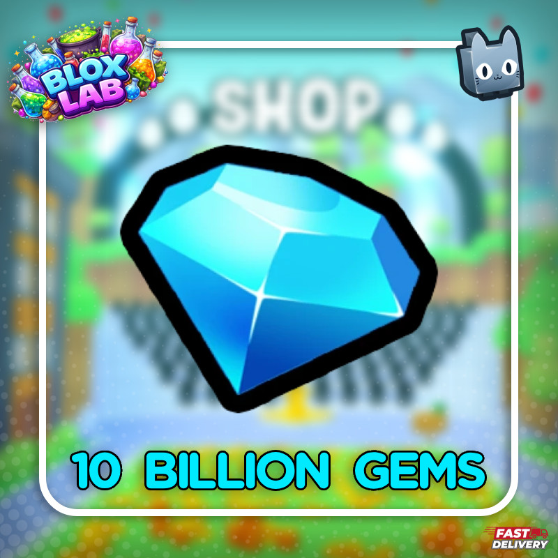 💸Pet Simulator 99 10 Billion Gems (PS99) FAST DELIVERY 🚚