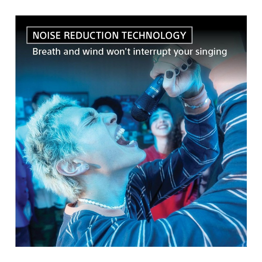 Sony ULT Mic Wireless Karaoke Microphone Receiver Duet Assist Bundle (Black)