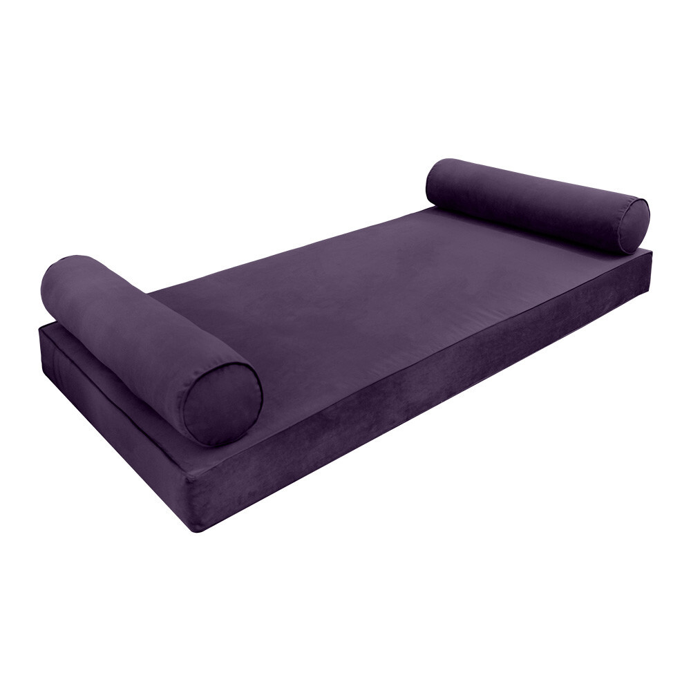 Model V5 Full Velvet Same Pipe Indoor Daybed Mattress Pillow Complete Set AD339
