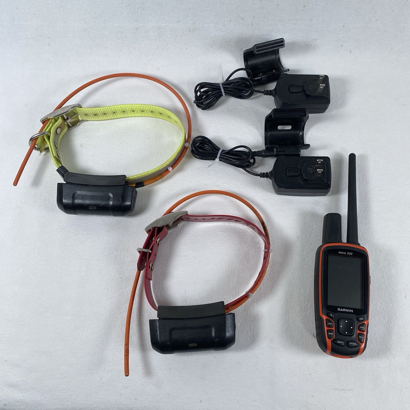 Garmin Astro 320 GPS Tracker and Two DC40 Dog Collars