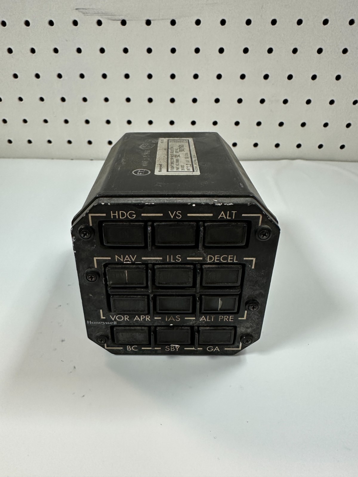 Honeywell Flight Director Mode Selector 7000605-902, removed from Sikorsky S-76