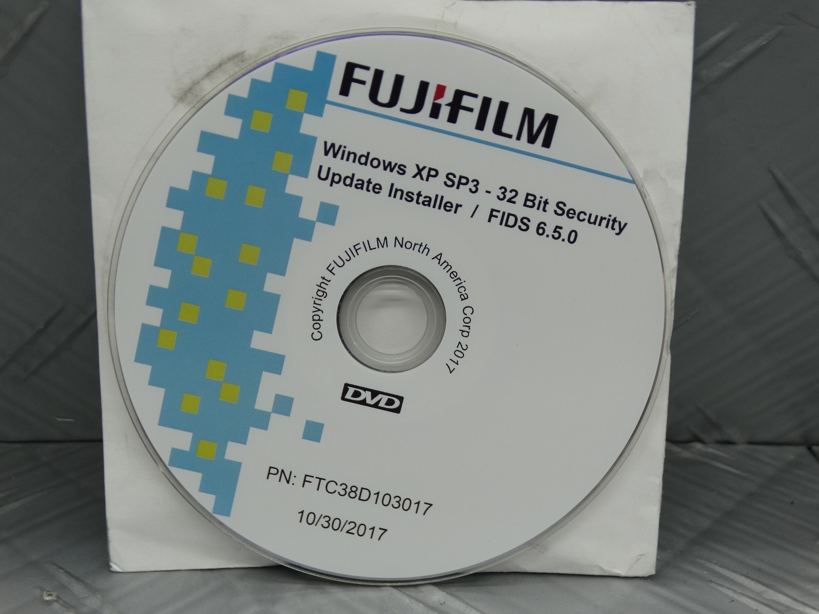 Fujifilm Windows XP SP3 Update Installer CD Software FTC38D103017