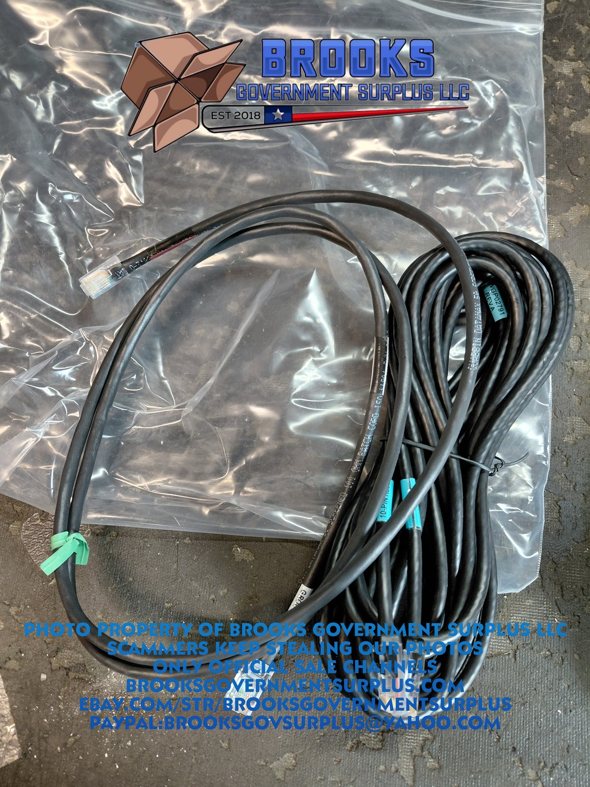 Watchguard 4RE accessory cable kit POE Switch wiring NEW