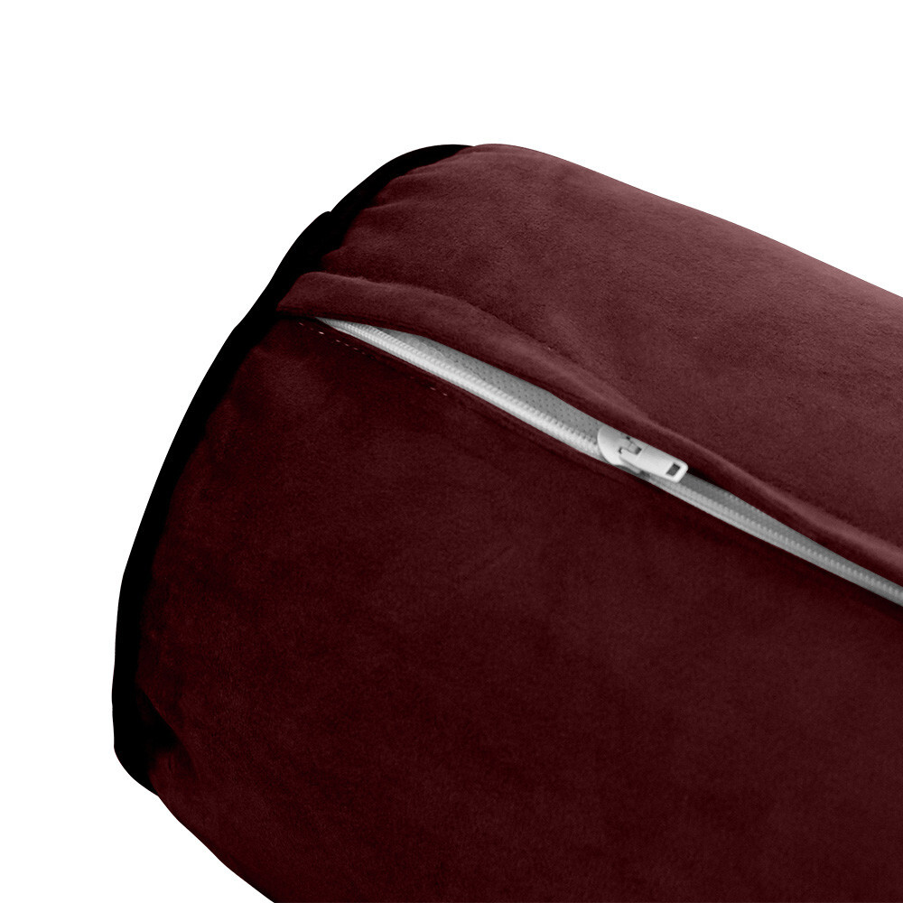 Model V3 Twin Velvet ContrastPipe Indoor Daybed Mattress Pillow AD368