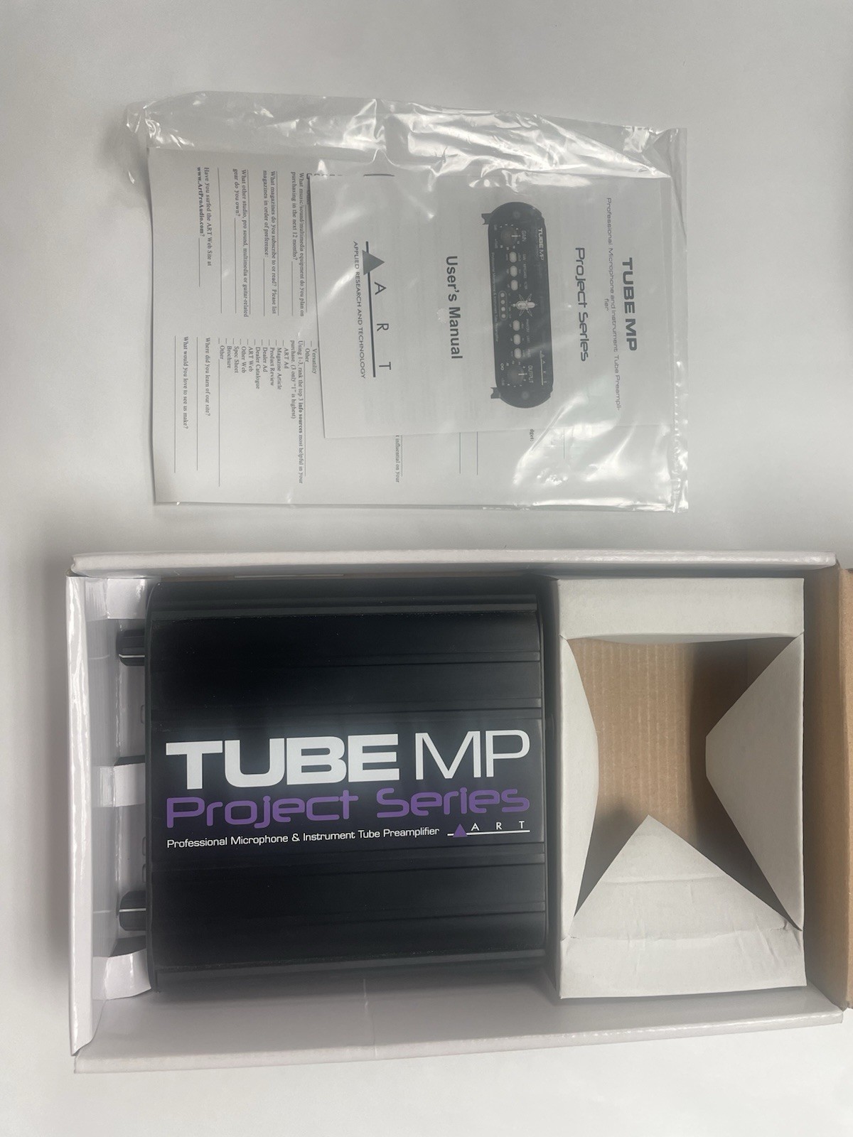 ART TUBE MP PROFESSIONAL MIC & INSTRUMENT TUBE PREAMP PROJECT SERIES (GNH002463)