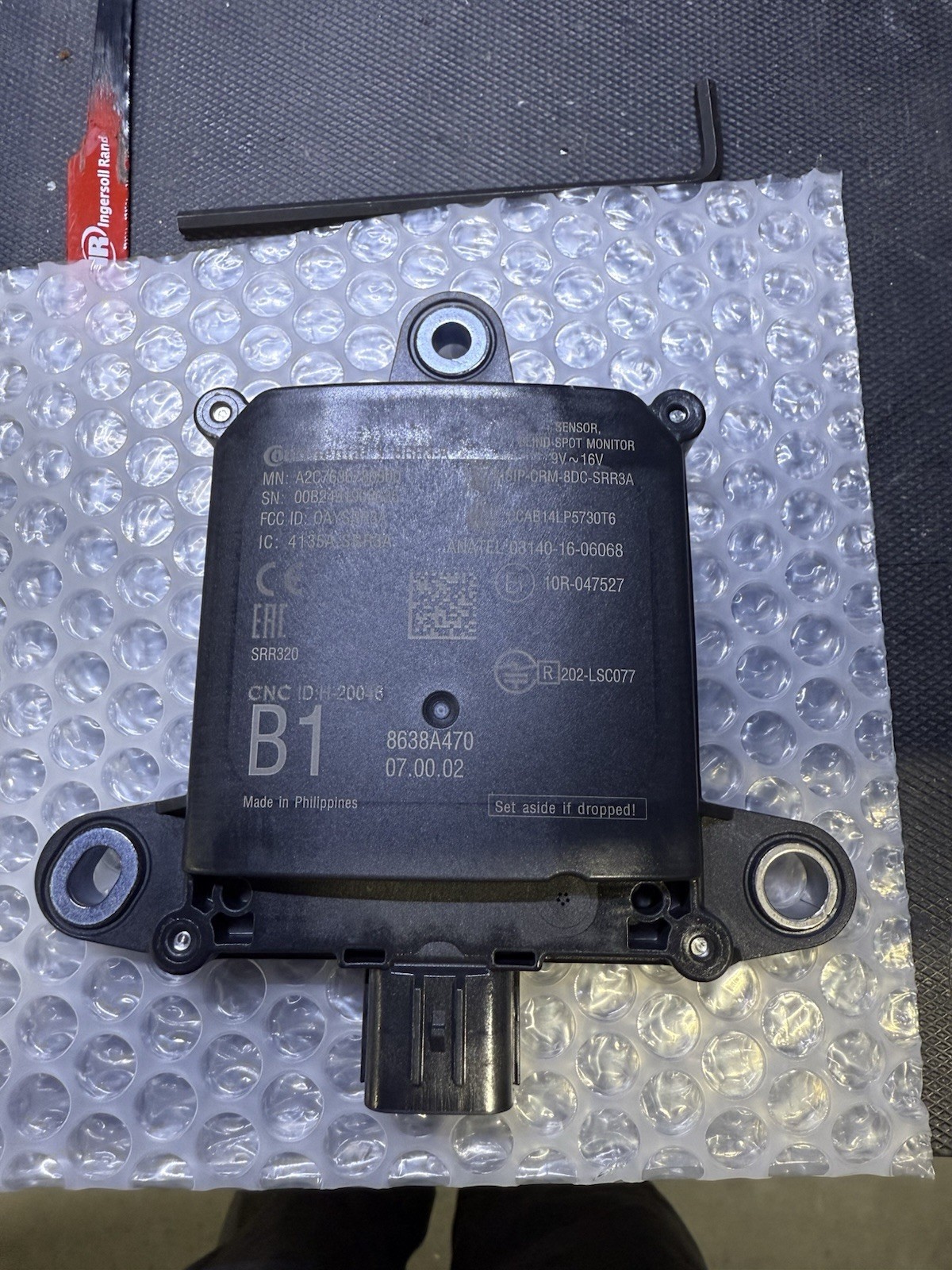 Genuine Mitsubishi Blind Spot Radar 8638A470