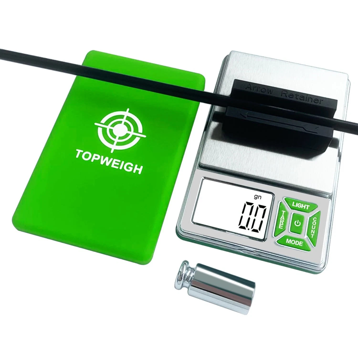 Arrow Scale Digital Grain, Archery Scale, Weight with Green
