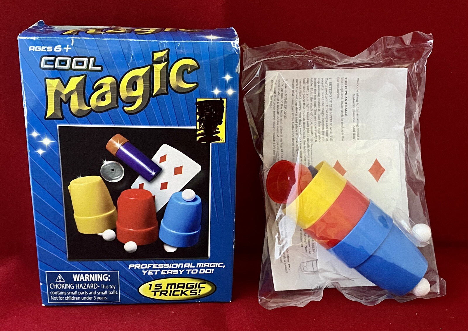 COOL MAGIC Vintage Magic Trick Original Box Fantasma 2006