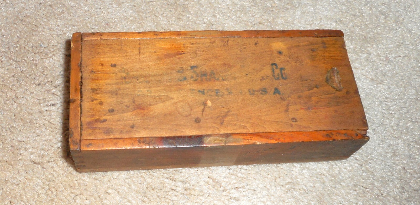 Antique Browne & Sharpe 12 Micrometer Caliper Tool w/ Case As Is