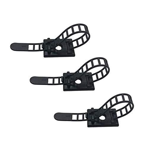 Desk Wire Organizer Cable Ties Zip Ties Adhesive Cord Clips Cable 25 Pieces