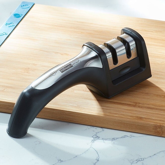 Princess House Culinario Series ll Cutlery Manual Knife Sharpener (6711) New!