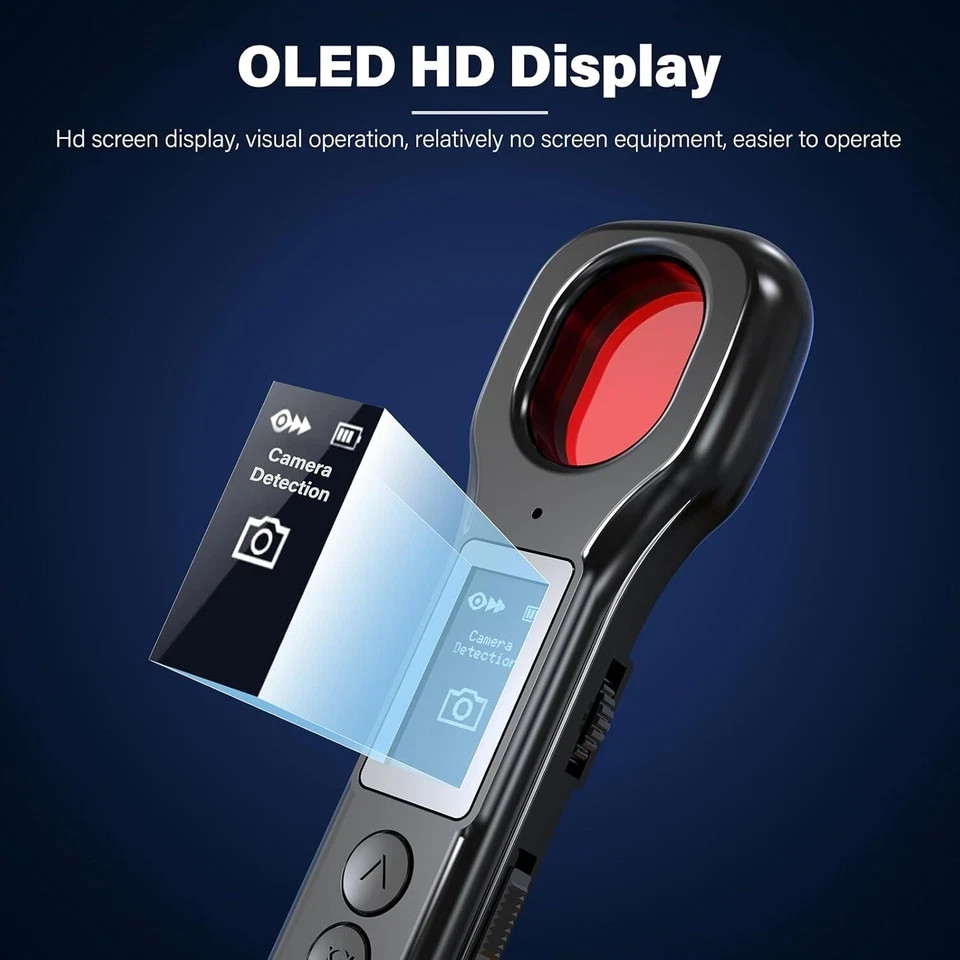 Hidden Camera Detector, GPS Tracker Detector, Anti Spy RF Detector, Bug Detector