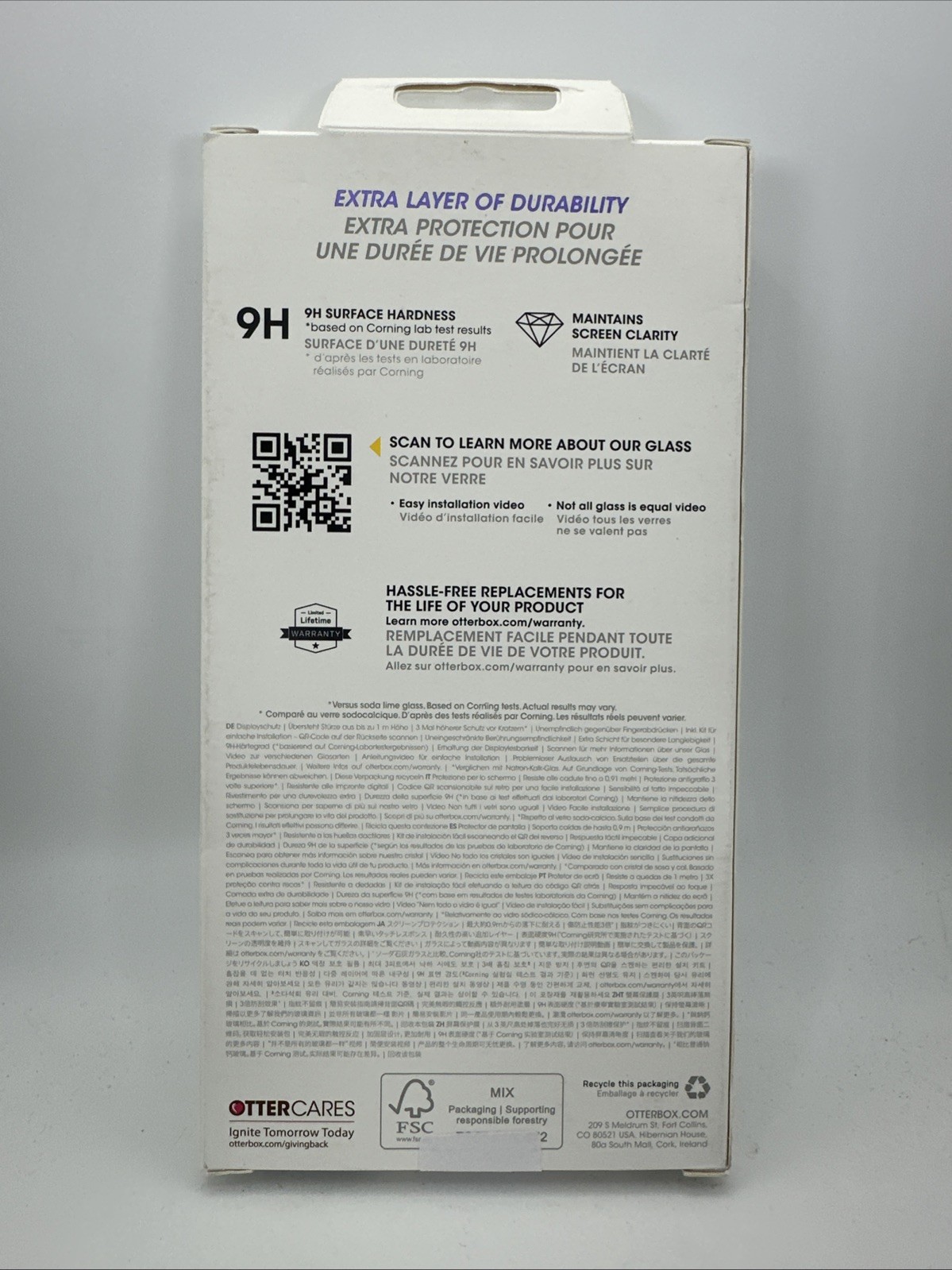 OtterBox Alpha Glass Apple iPhone 14 Plus/13 Pro Max Clear Protector - New