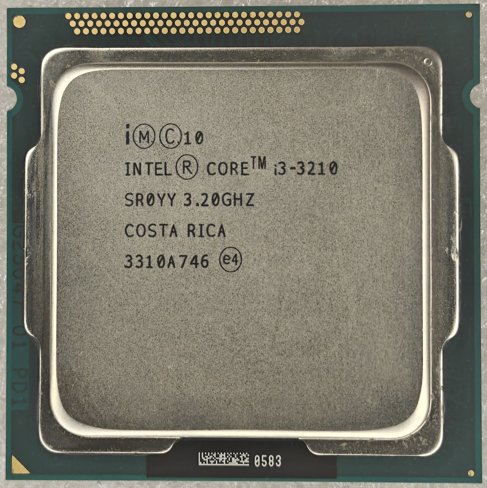 Intel Core i3-3210 SR0YY Dual Core Processor CPU 3.2 GHz, Socket LGA1155, 55W