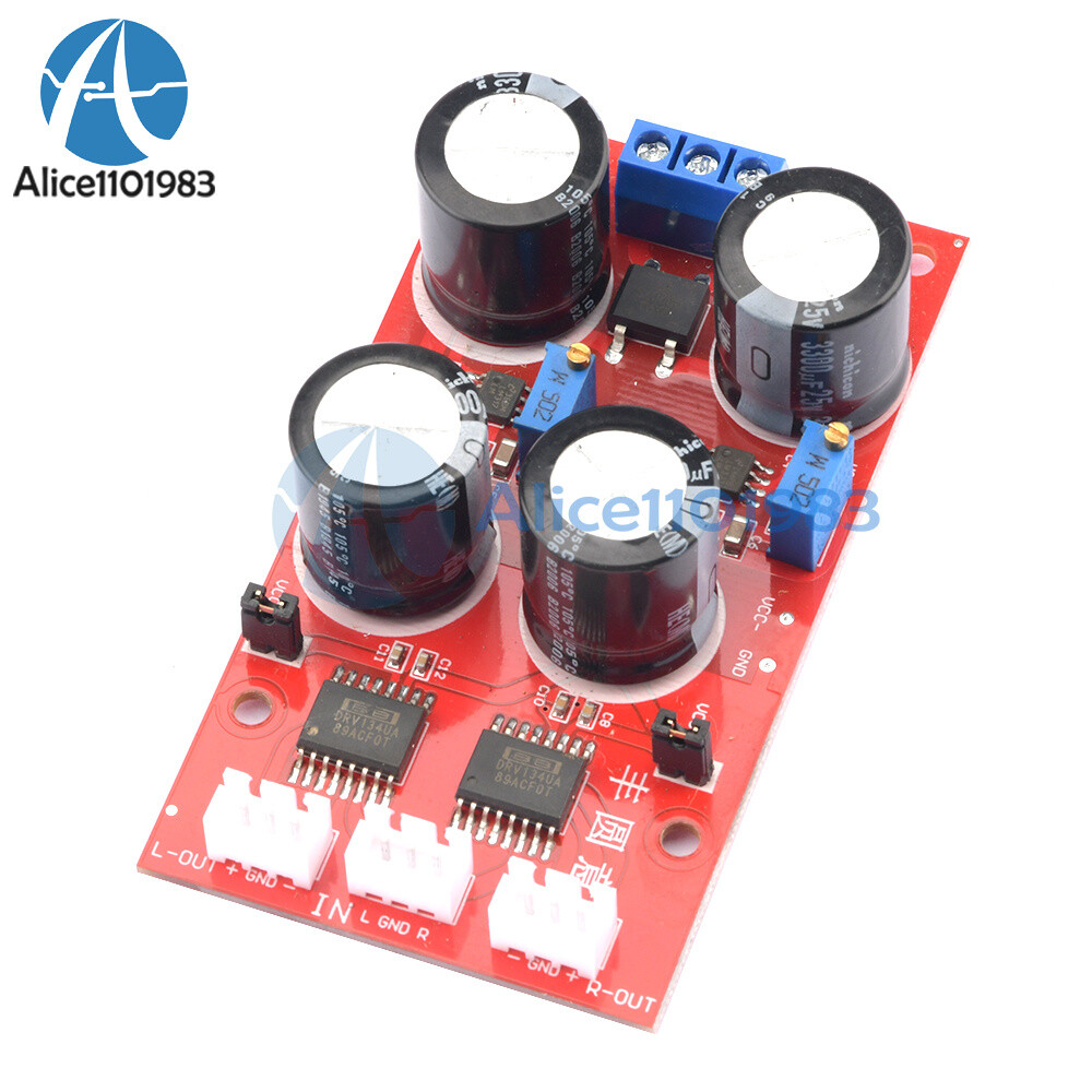 DRV134 Matched Input Amplifier 2 Channel Unbalanced to Balance Converter Board