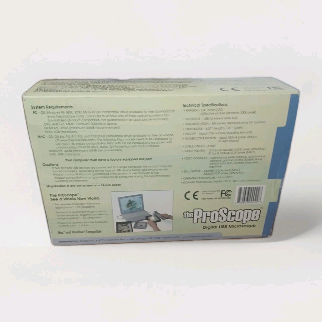 Scalar "The ProScope" Handheld Digital USB Microscope M2 UM02-SUZ-01