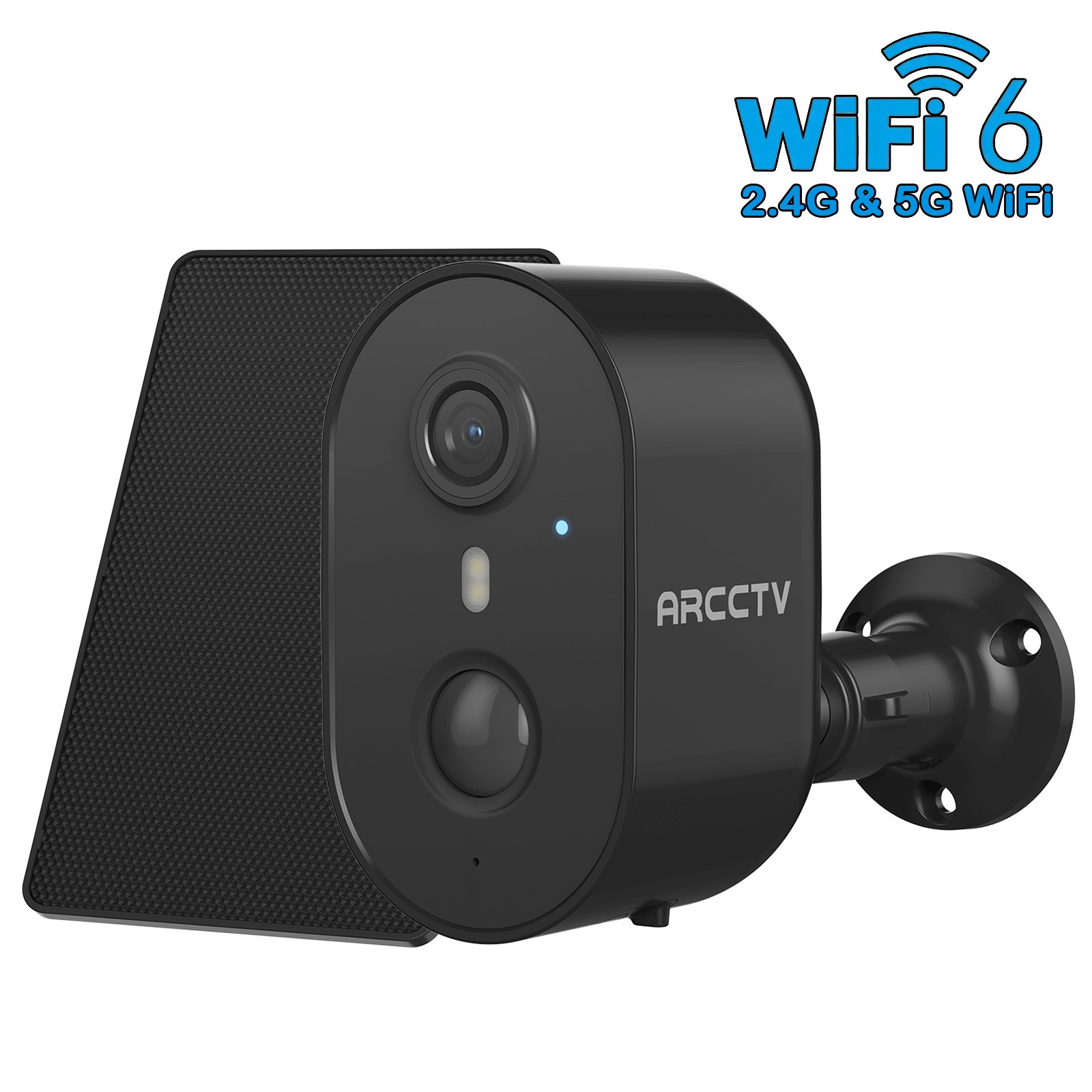ARCCTV 3MP Wifi Home Security Camera System Wireless Outdoor Solar Battery Home