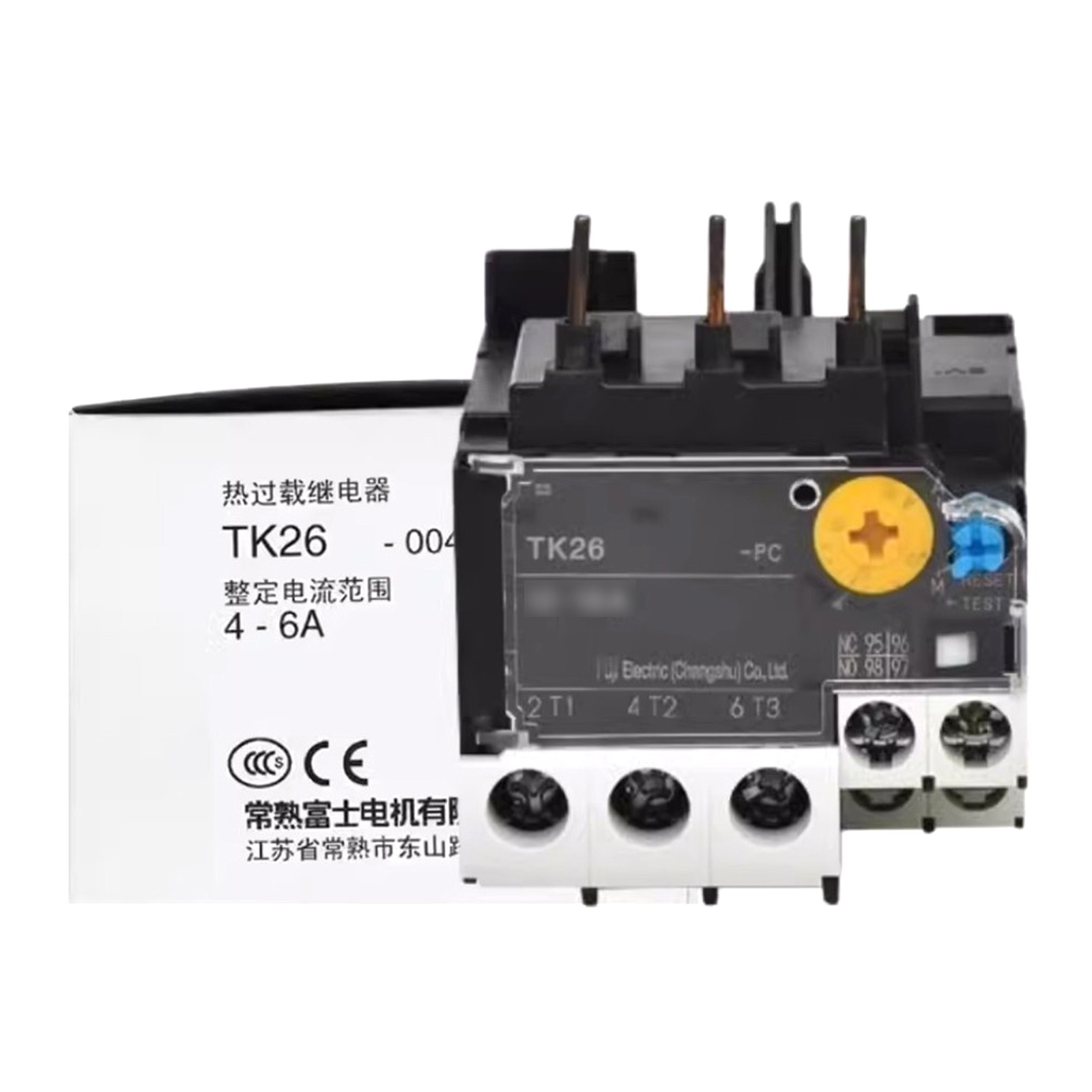 1PCS New Fuji Electric Thermal Overload Relay TK26 4-6A In Box#QW