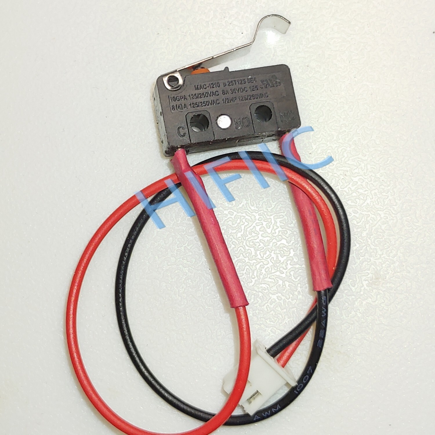 CNiBAO MAC-1210 Micro Switch Normally Close 2 Pins with Press Lever With Wire