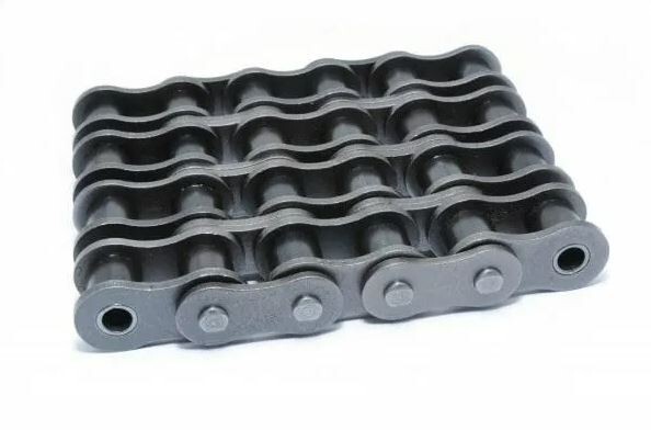 #35-4R Fourplex Strand Riveted Roller Chain 10FT Roll with Connecting Link*