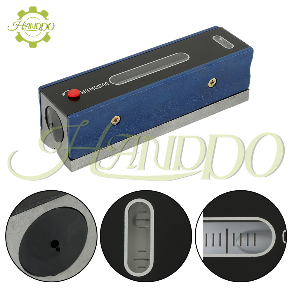 6" MASTER PRECISION LEVEL FOR MACHINIST TOOL 0.0002''/10'' NEW