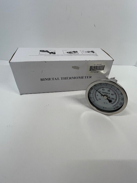 Grainger BImetal Thermometer 0-250 degrees. NEW in box. 1NGA2